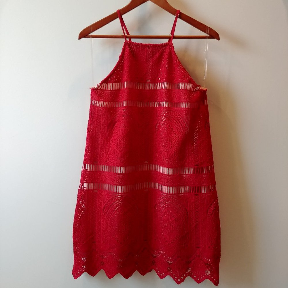 Juniors Dress, Red, Francesca's Size Medium